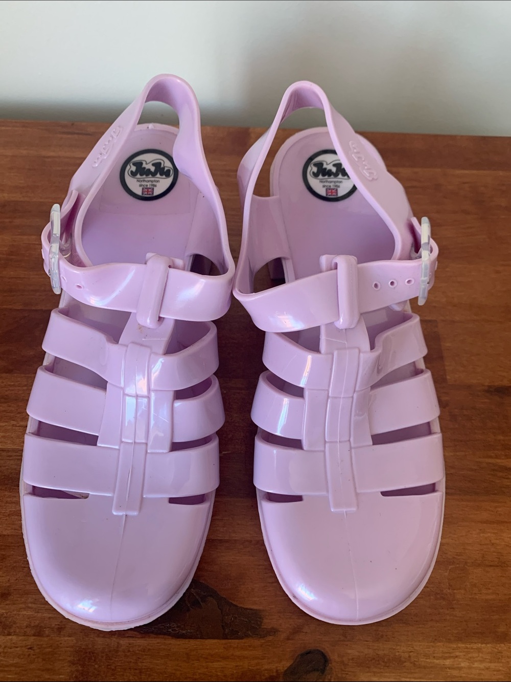 JuJu Lilac Jelly Sandals - Lilac Strappy Women’s Sandals